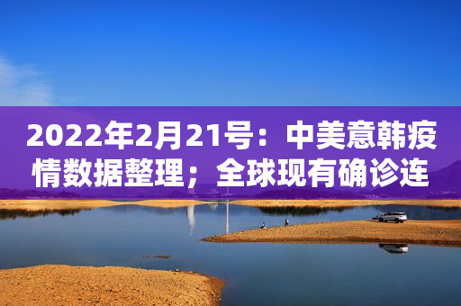 2022年2月21号：中美意韩疫情数据整理；全球现有确诊连续下降11天