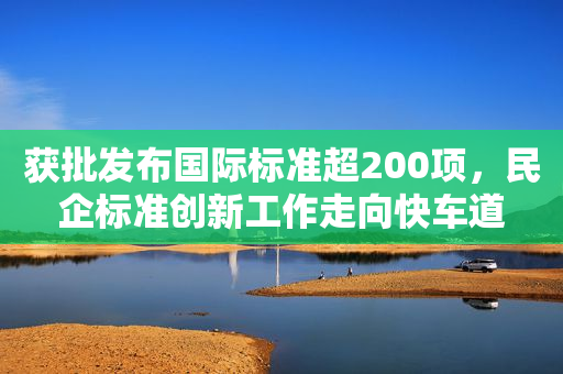 获批发布国际标准超200项，民企标准创新工作走向快车道