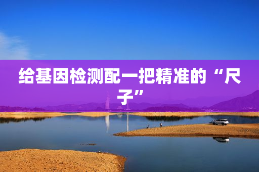 给基因检测配一把精准的“尺子”