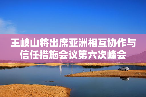 王岐山将出席亚洲相互协作与信任措施会议第六次峰会