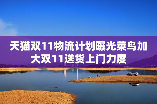 天猫双11物流计划曝光菜鸟加大双11送货上门力度
