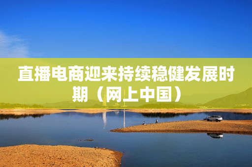 直播电商迎来持续稳健发展时期（网上中国）
