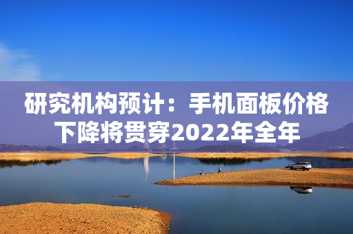 研究机构预计：手机面板价格下降将贯穿2022年全年
