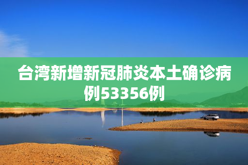 台湾新增新冠肺炎本土确诊病例53356例