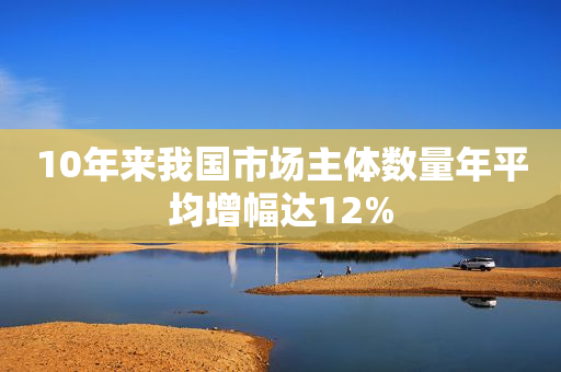 10年来我国市场主体数量年平均增幅达12%