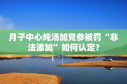 月子中心炖汤加党参被罚“非法添加”如何认定？