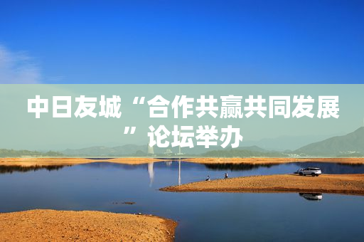 中日友城“合作共赢共同发展”论坛举办