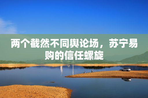 两个截然不同舆论场，苏宁易购的信任螺旋