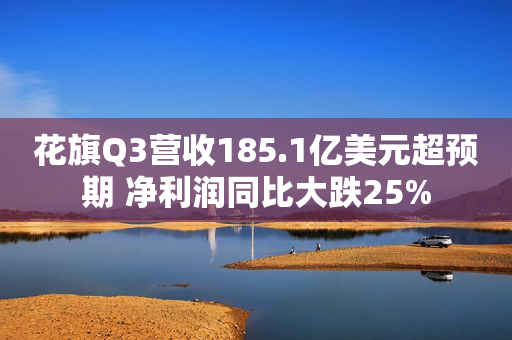 花旗Q3营收185.1亿美元超预期 净利润同比大跌25%
