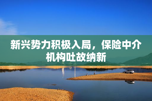 新兴势力积极入局，保险中介机构吐故纳新