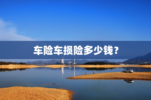 车险车损险多少钱？