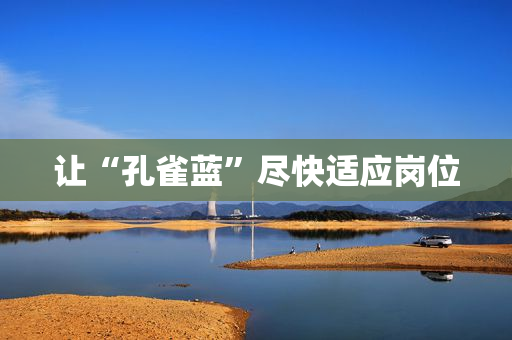 让“孔雀蓝”尽快适应岗位