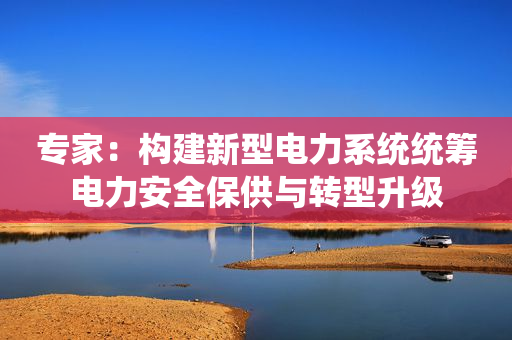 专家：构建新型电力系统统筹电力安全保供与转型升级