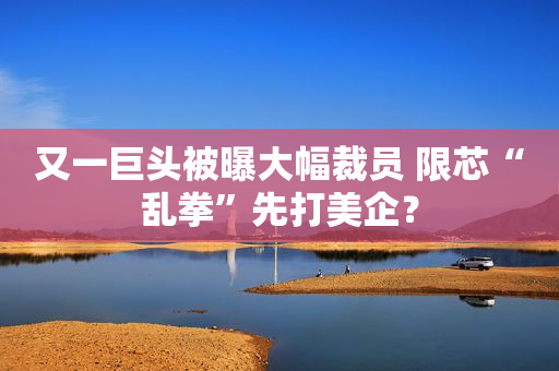 又一巨头被曝大幅裁员 限芯“乱拳”先打美企？