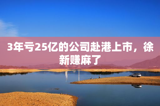 3年亏25亿的公司赴港上市，徐新赚麻了