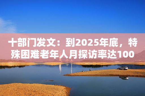 十部门发文：到2025年底，特殊困难老年人月探访率达100%