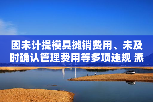 因未计提模具摊销费用、未及时确认管理费用等多项违规 派生科技及相关人员收警示函