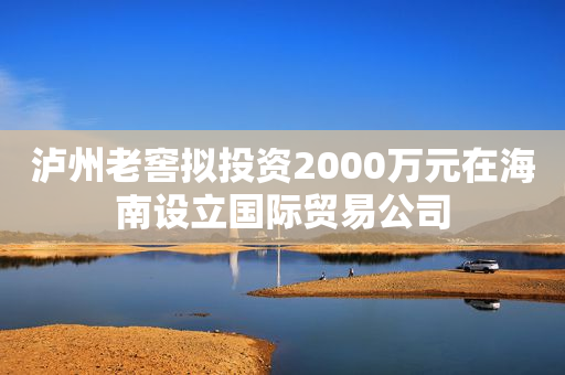 泸州老窖拟投资2000万元在海南设立国际贸易公司