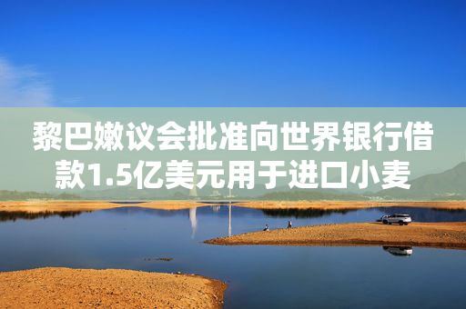 黎巴嫩议会批准向世界银行借款1.5亿美元用于进口小麦