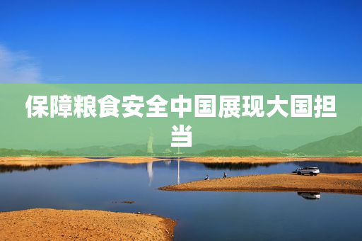 保障粮食安全中国展现大国担当
