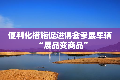 便利化措施促进博会参展车辆“展品变商品”
