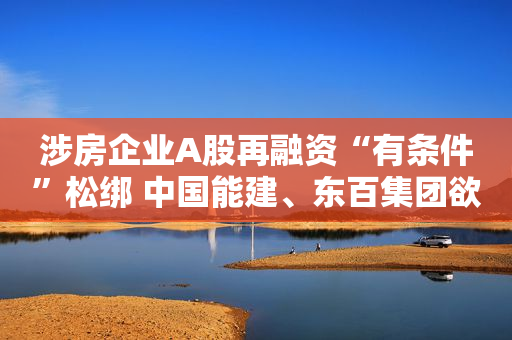 涉房企业A股再融资“有条件”松绑 中国能建、东百集团欲吃“头啖汤”