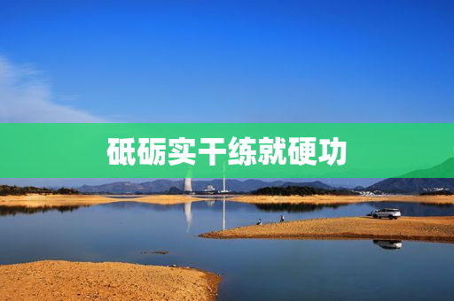 砥砺实干练就硬功