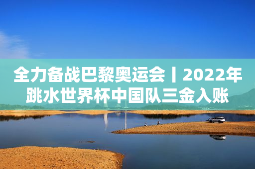 全力备战巴黎奥运会丨2022年跳水世界杯中国队三金入账