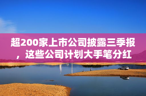 超200家上市公司披露三季报，这些公司计划大手笔分红