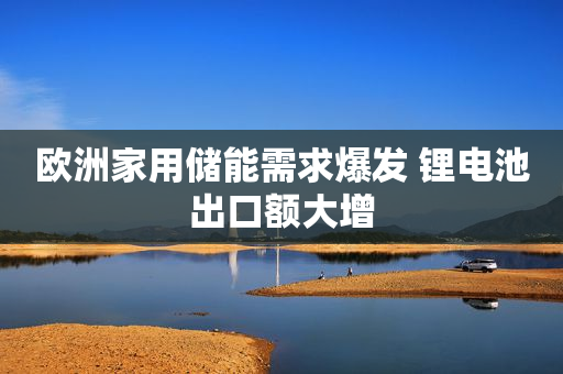欧洲家用储能需求爆发 锂电池出口额大增