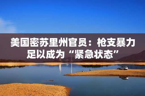 美国密苏里州官员：枪支暴力足以成为“紧急状态”