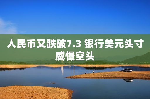 人民币又跌破7.3 银行美元头寸威慑空头