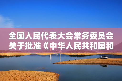 全国人民代表大会常务委员会关于批准《中华人民共和国和刚果共和国关于刑事司法协助的条约》的决定