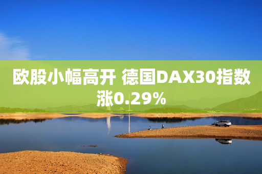 欧股小幅高开 德国DAX30指数涨0.29%