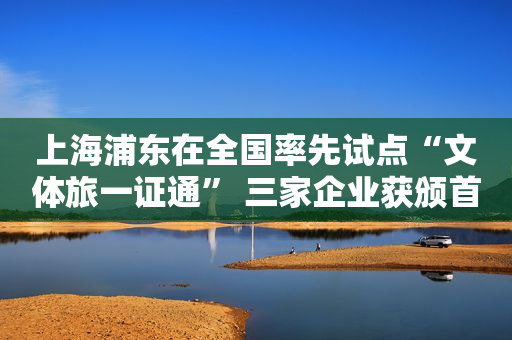 上海浦东在全国率先试点“文体旅一证通” 三家企业获颁首证
