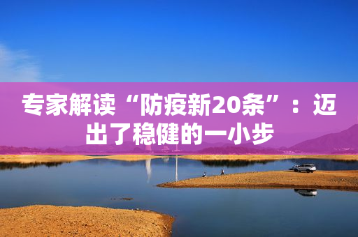 专家解读“防疫新20条”：迈出了稳健的一小步
