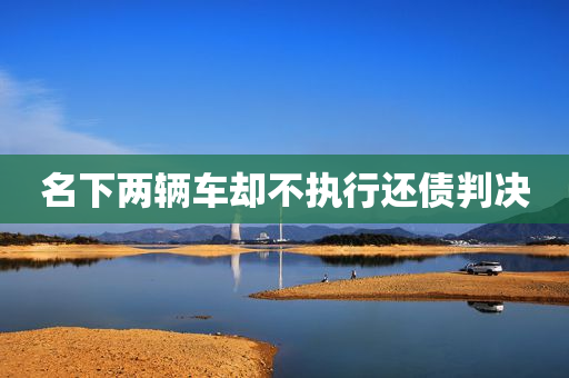 名下两辆车却不执行还债判决