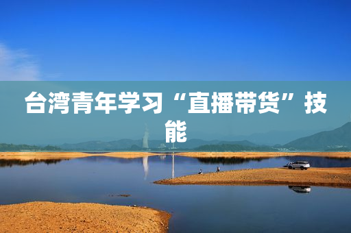 台湾青年学习“直播带货”技能