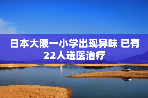 日本大阪一小学出现异味 已有22人送医治疗