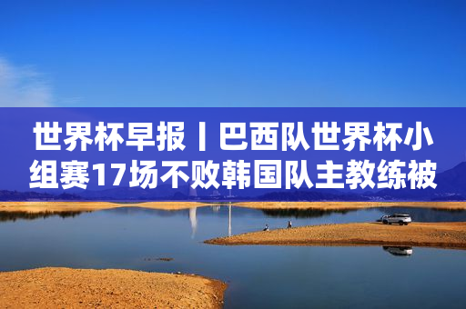 世界杯早报丨巴西队世界杯小组赛17场不败韩国队主教练被出示红牌