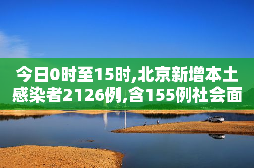 今日0时至15时,北京新增本土感染者2126例,含155例社会面