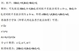化学配平方法(化学配平方法视频)