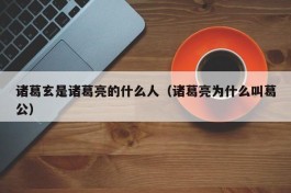 诸葛玄是诸葛亮的什么人（诸葛亮为什么叫葛公）