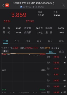 公募REITs掀上市小高潮，国泰君安东久新经济REIT首秀，产业园REITs“刷屏”