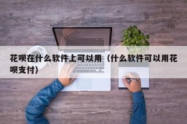 花呗在什么软件上可以用（什么软件可以用花呗支付）
