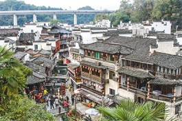 小桥流水李坑村