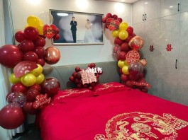 婚房布置气球方法(婚房布置气球怎么布置)