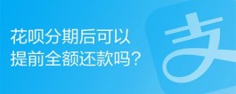 花呗分期怎么提前还款(淘宝花呗分期怎么提前还款)