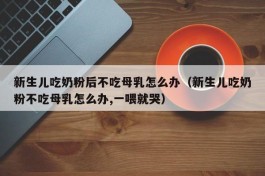 新生儿吃奶粉后不吃母乳怎么办（新生儿吃奶粉不吃母乳怎么办,一喂就哭）
