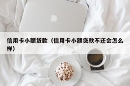 信用卡小额贷款（信用卡小额贷款不还会怎么样）